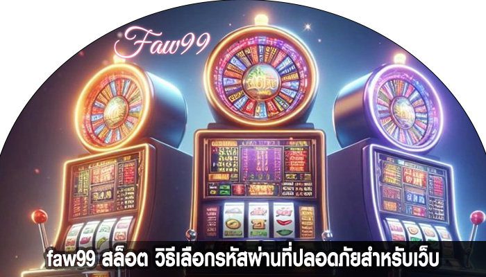 faw99 สล็อต วิธีเลือกรหัสผ่านที่ปลอดภัยสำหรับเว็บ