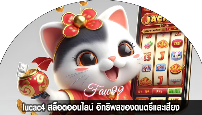 lucac4 สล็อตออนไลน์ อิทธิพลของดนตรีและเสียง