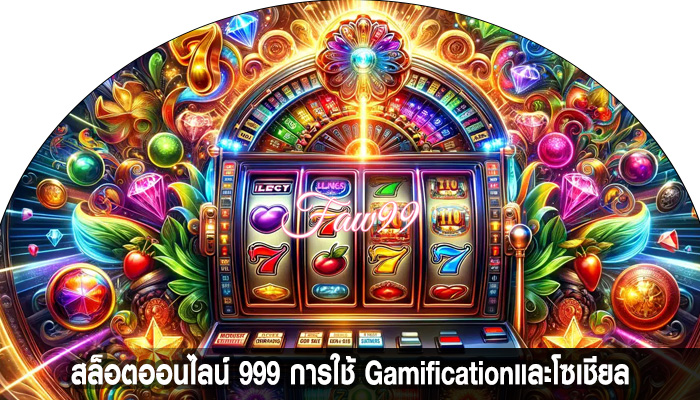 สล็อตออนไลน์ 999 การใช้ Gamificationและโซเชียล